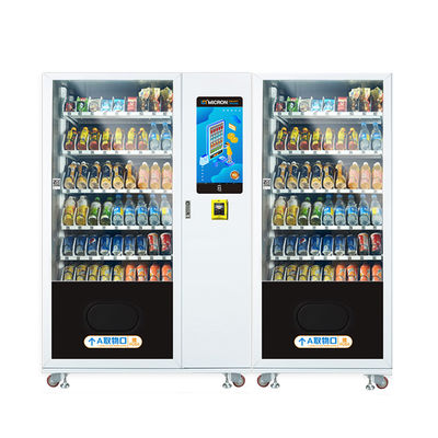 대용량 나선형 간식과 냉각 시스템과 터치 스크린과 음료 자동 판매기