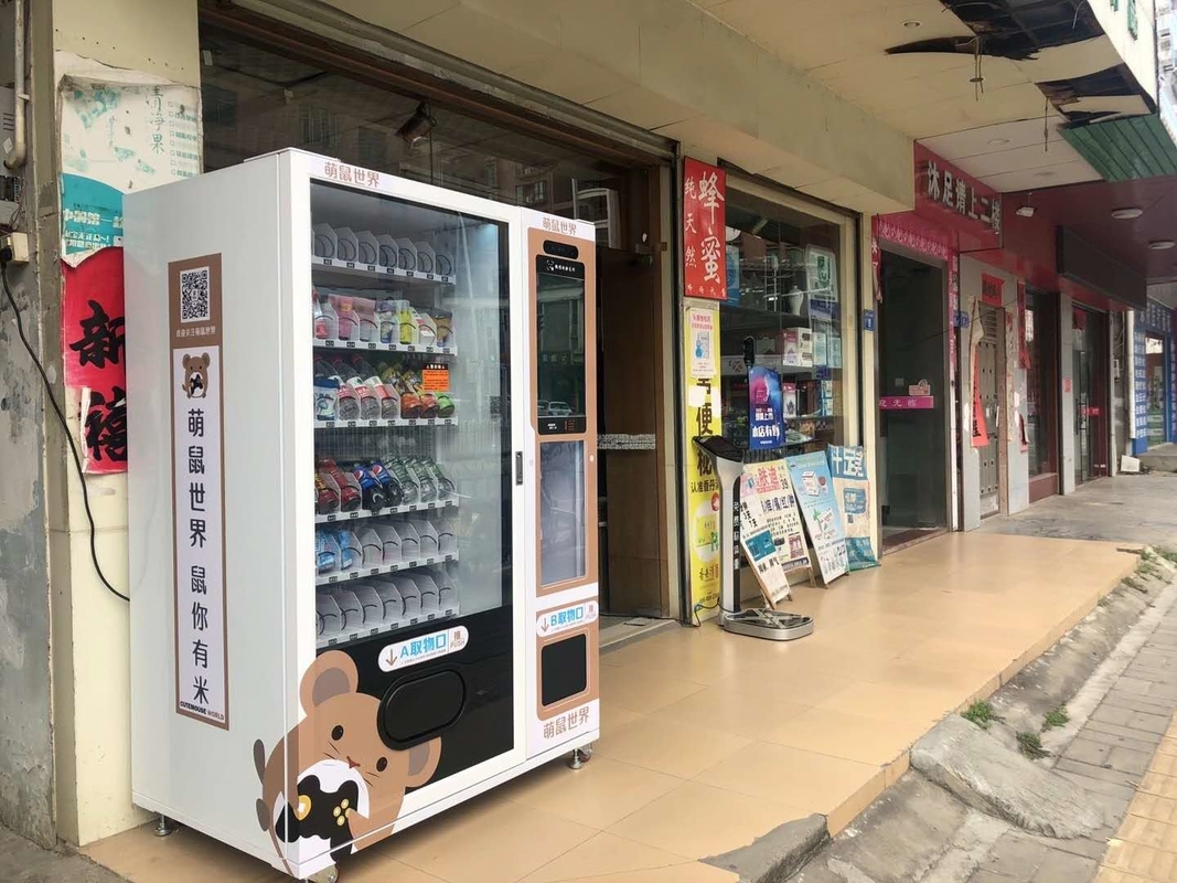 청량 음료 소매 자동 판매기, 미디어 자판기 기계, 제조사, 인터넷 자판기를 위한 캄보 자동 판매기