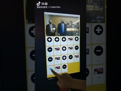 Movie Disc DVD CD Vending Machine With Double Tempered Glass Door