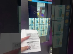 600 PCS 혁신적인 CBD 바이프 담배 전자 담배 판매 기계 나이 검사 카드 리더