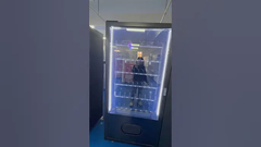 미국으로 배송할 준비가 됐어, 화면이 뚫려 있고 자동 판매기가 더 나은 경험을 하고 있어