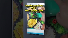 자동 판매기가 마이크로 웨이브 오븐과 만나면 음식 판매에 더 많은 옵션이 있을 겁니다.