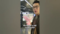 신선한 꽃 판매 팁, 오래된 꽃 가격 자동 할인 #꽃 판매 기계