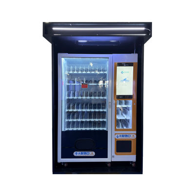품질  Convenient Snacks Drinks Combo Raincoats Folding Umbrella Vending Machine For Outside Location 공장