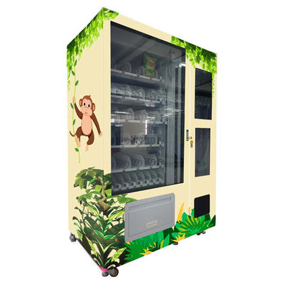 270-540 PCS 용량 동물 식품 판매 기계 사용자 친화적 터치 스크린 및 단계별 지침