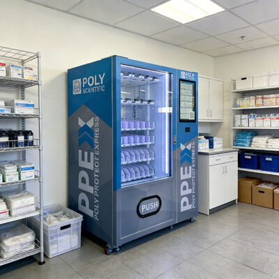 스마트 PPE 자판기 (사원 관리 시스템 & IC/ID 카드 접근)